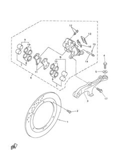 Rear Brake Caliper