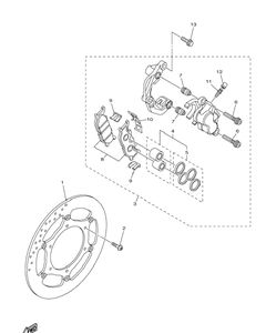 Front Brake Caliper