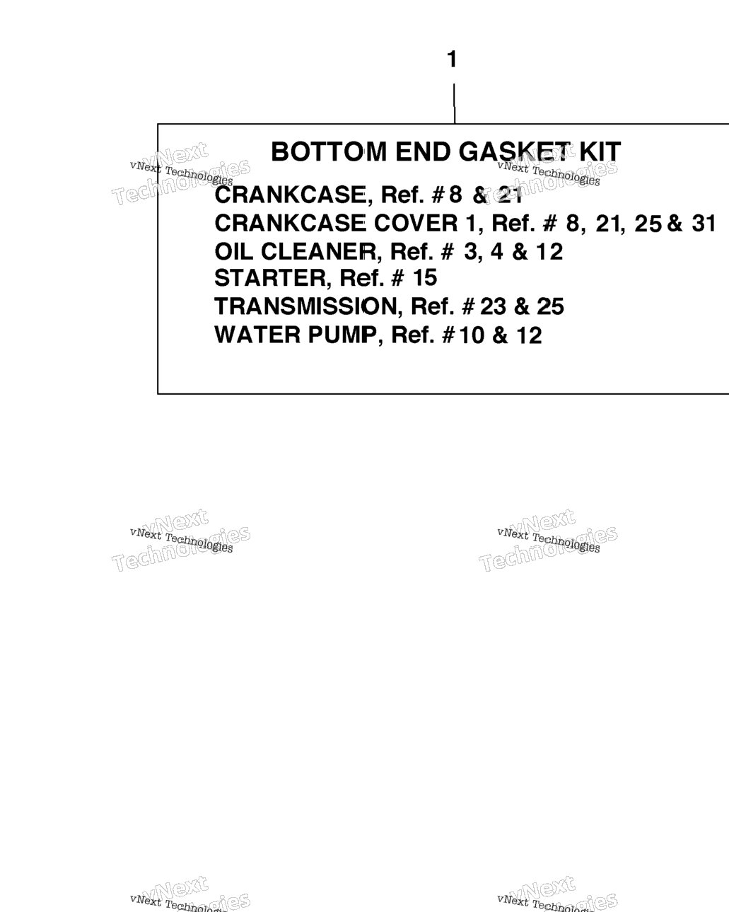 Alternate Parts Kits