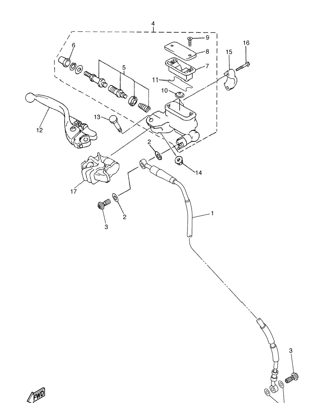 Front Master Cylinder