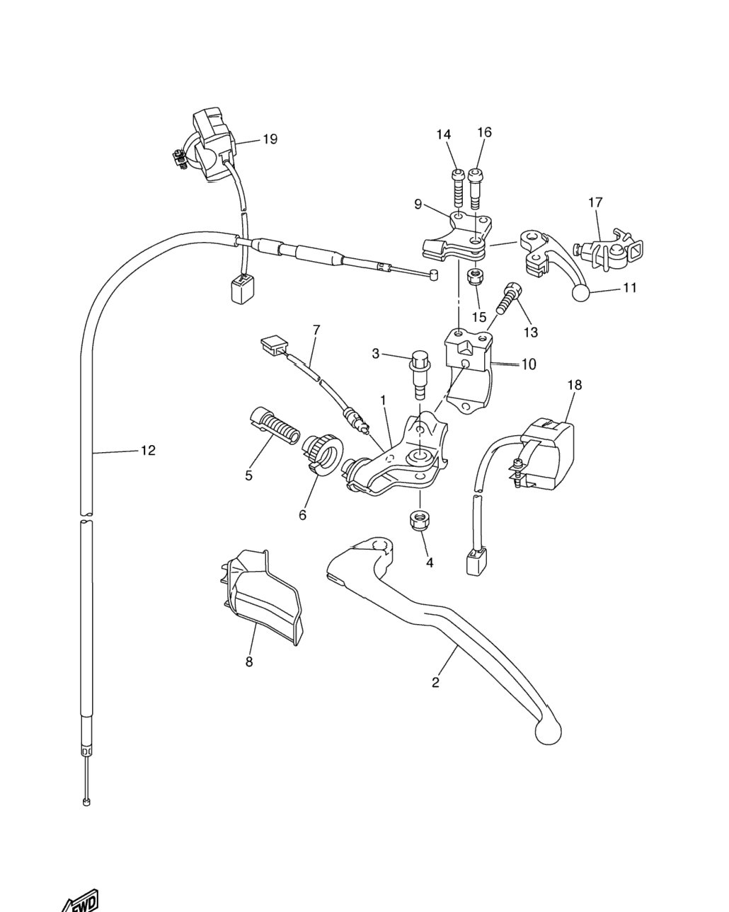 Handle Switch Lever