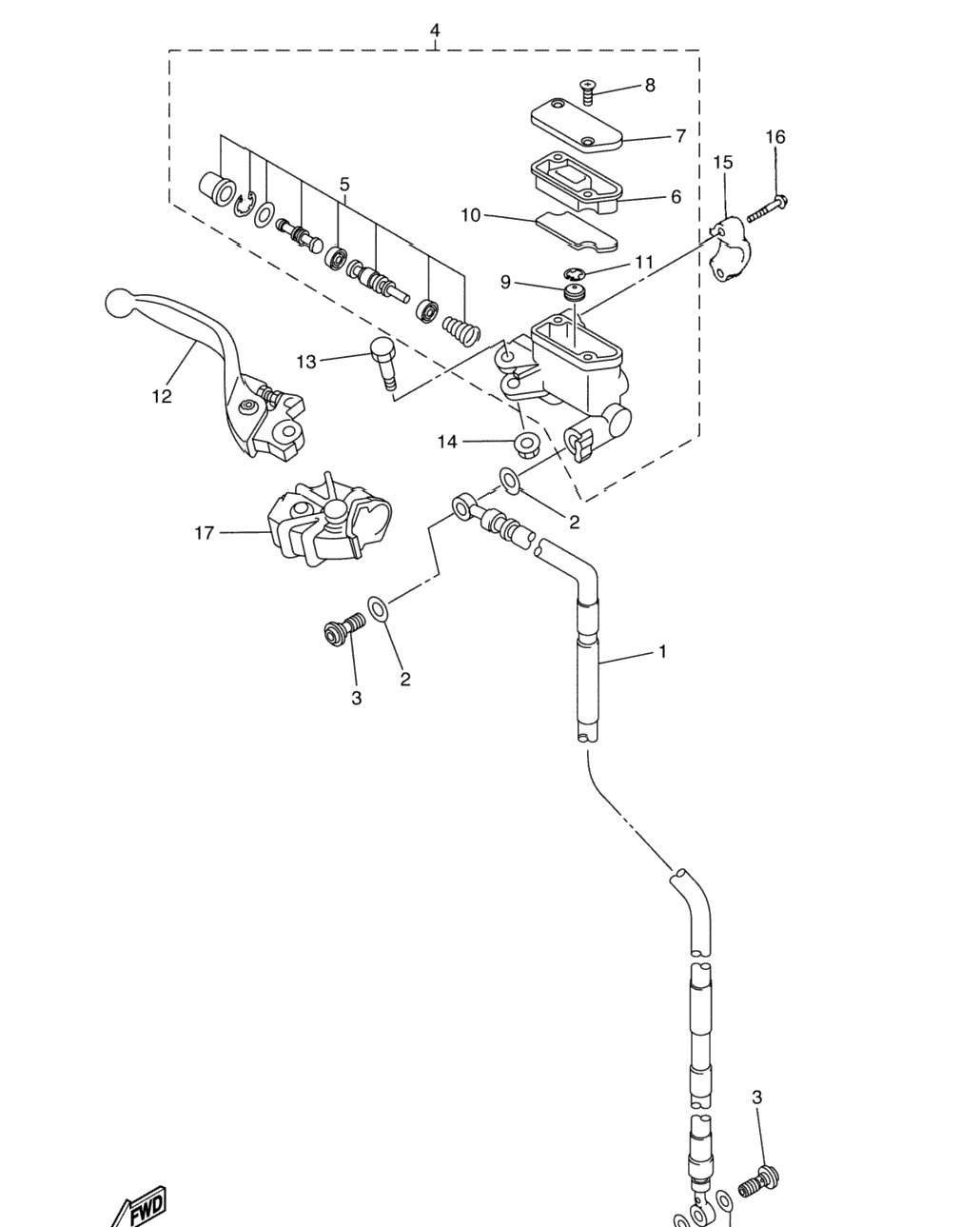 Front Master Cylinder