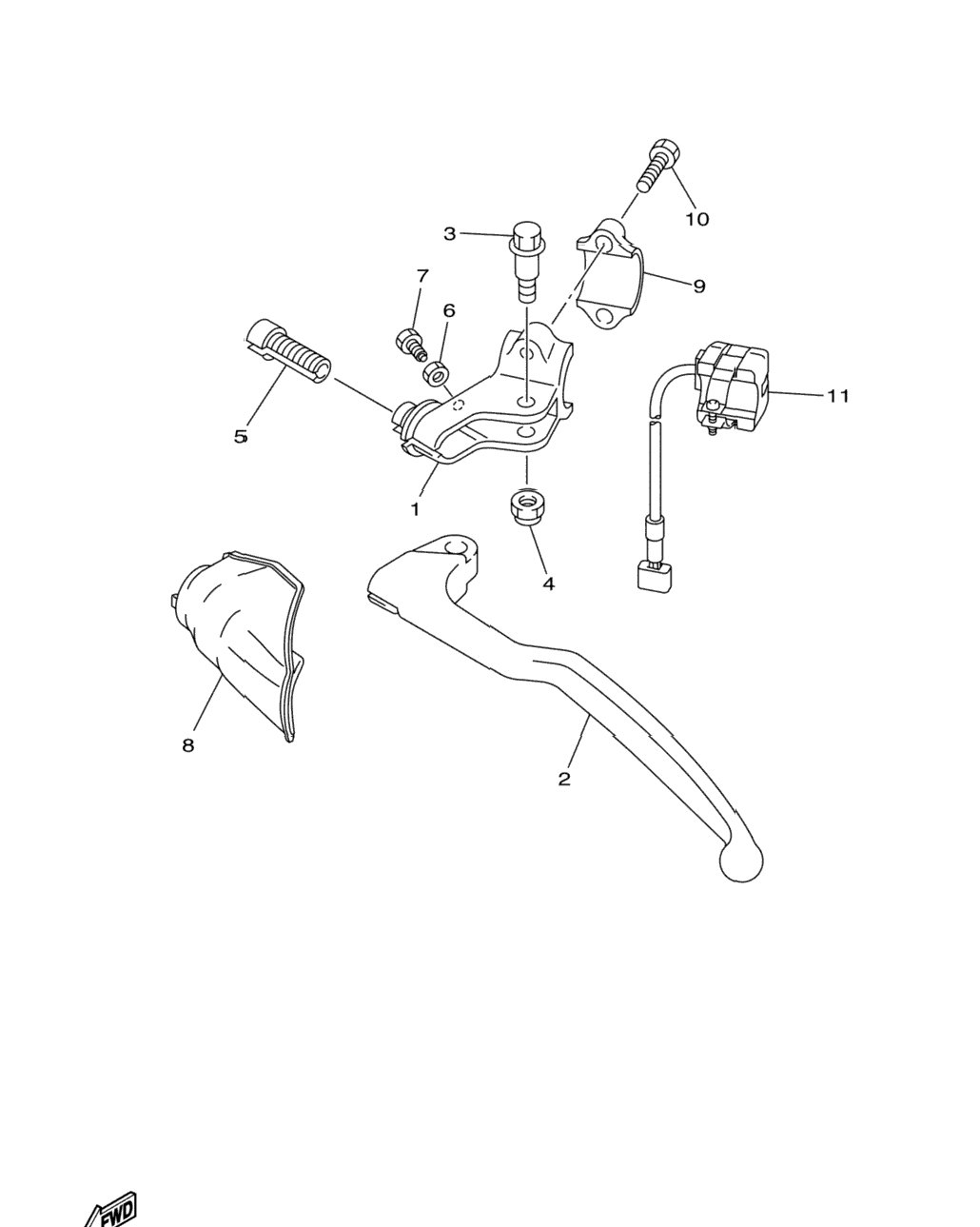 Handle Switch Lever