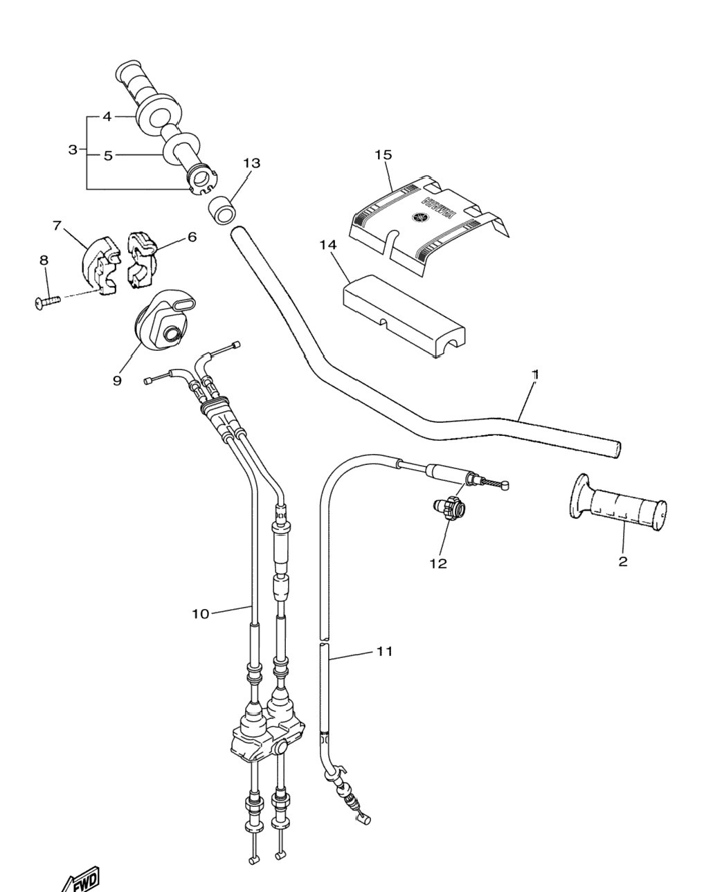 Steering Handle Cable