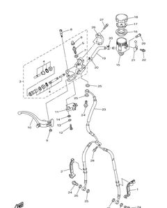 Нажмите для увеличения Front Master Cylinder
