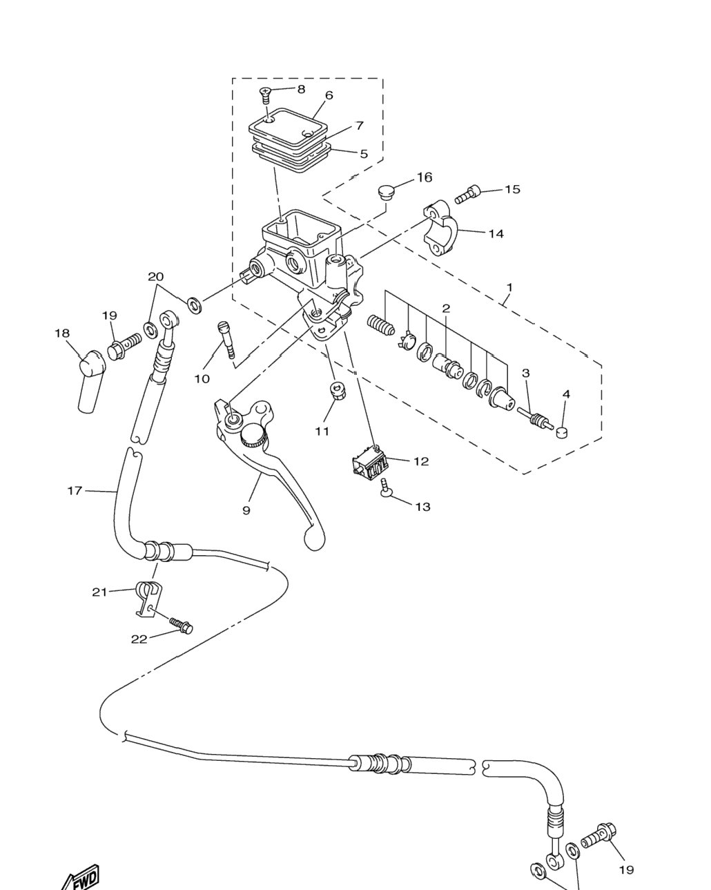 Front Master Cylinder 2