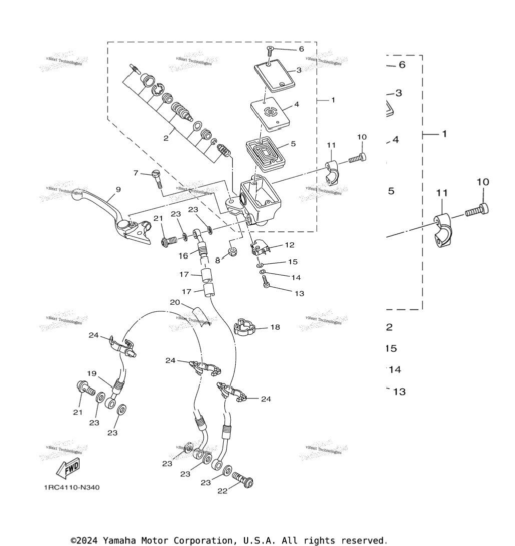 Front Master Cylinder