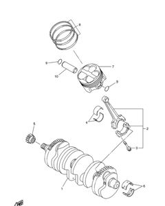 Нажмите для увеличения Crankshaft Piston