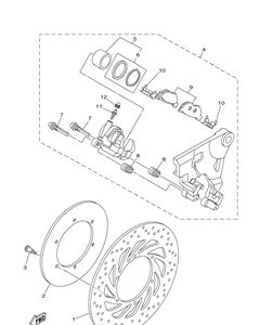Нажмите для увеличения Rear Brake Caliper