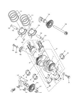 Нажмите для увеличения Crankshaft Piston