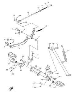 Нажмите для увеличения Stand Footrest