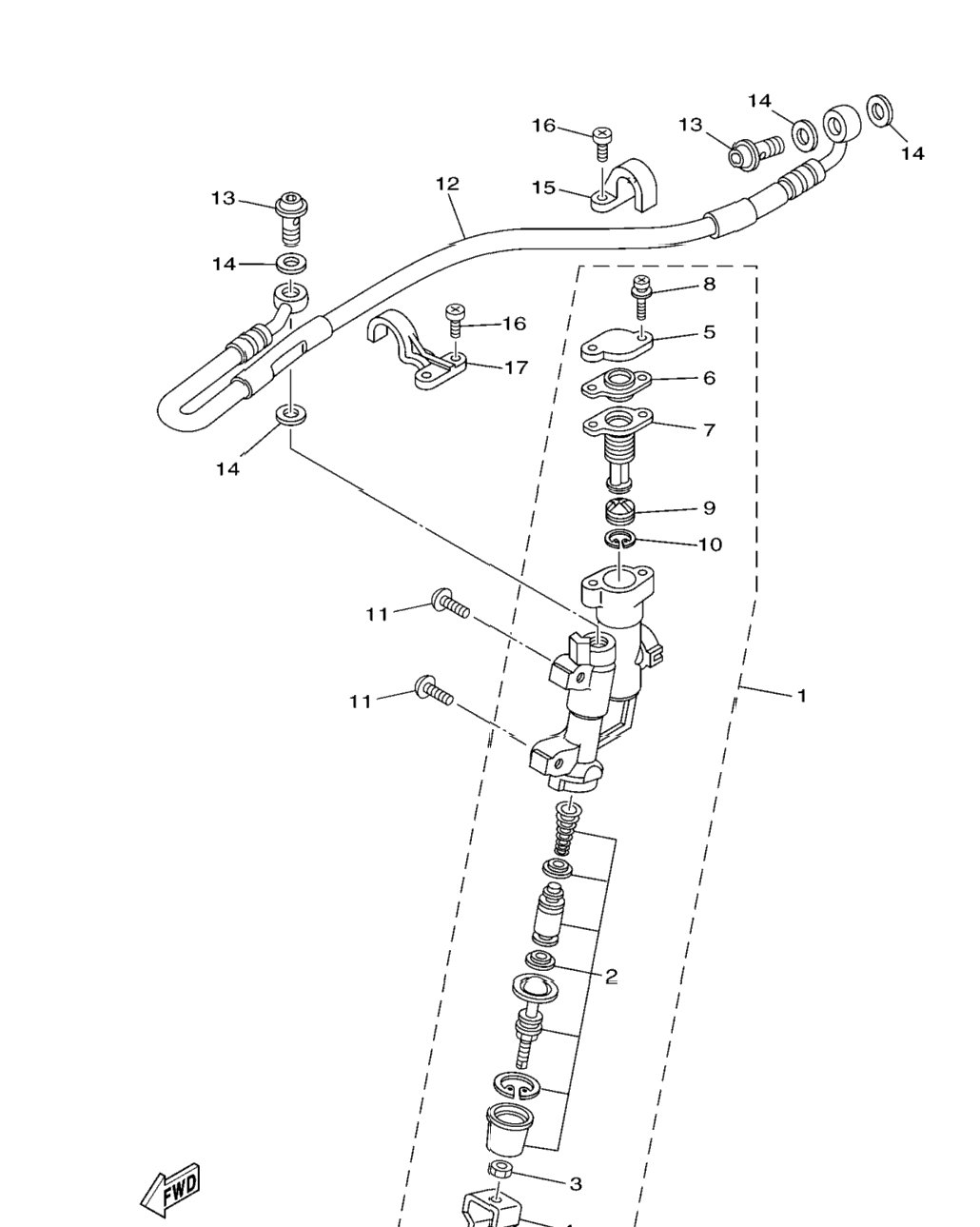 Rear Master Cylinder