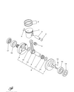 Нажмите для увеличения Crankshaft Piston