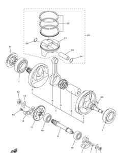 Нажмите для увеличения Crankshaft Piston