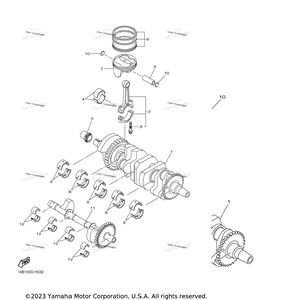 Нажмите для увеличения Crankshaft Piston