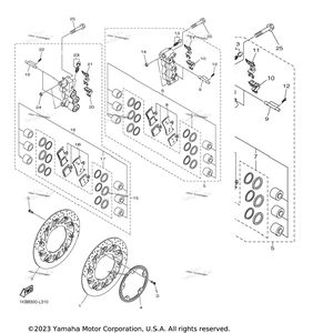 Нажмите для увеличения Front Brake Caliper
