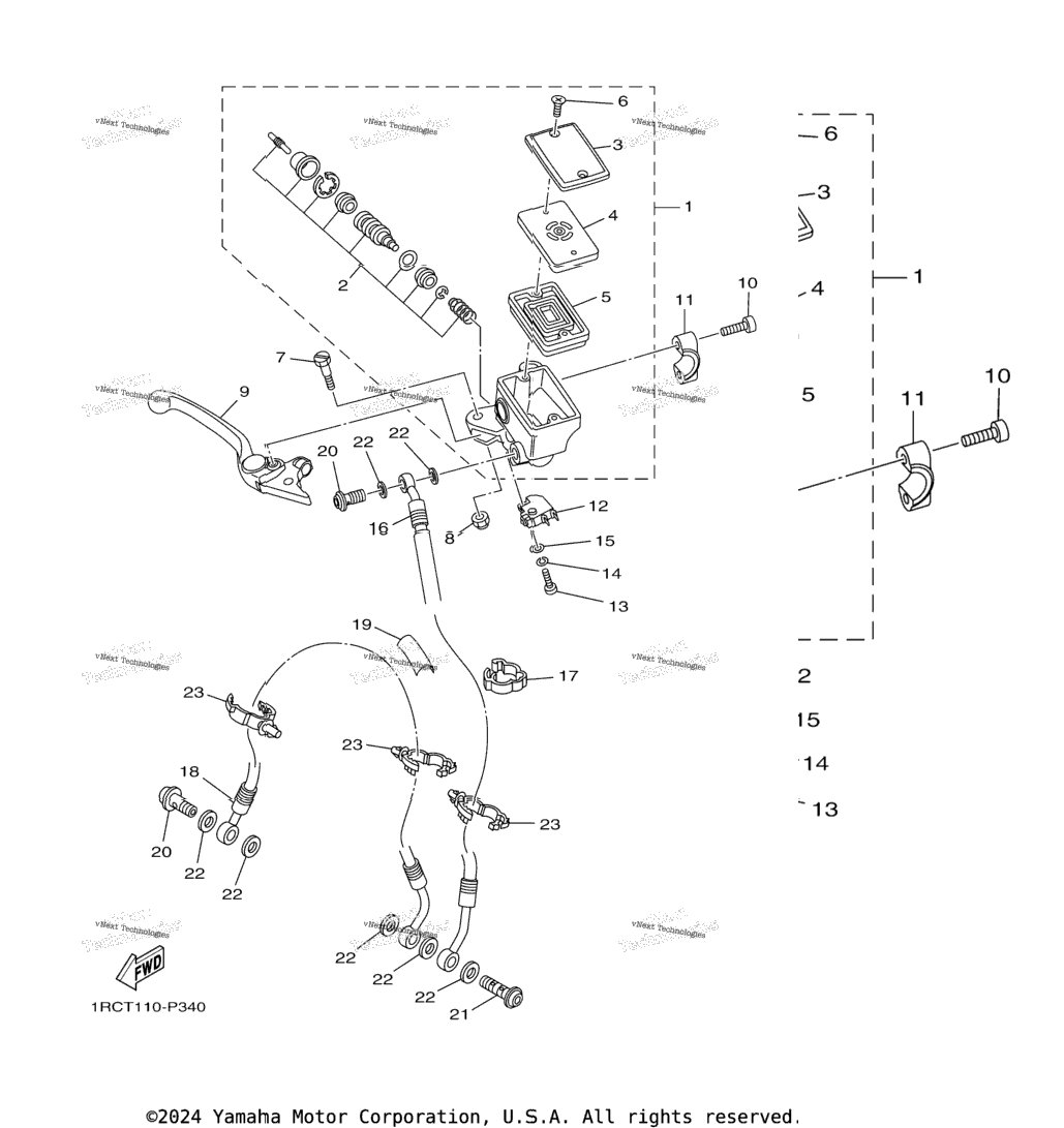 Front Master Cylinder