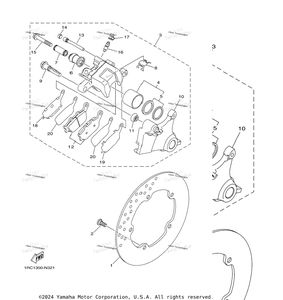 Нажмите для увеличения Rear Brake Caliper