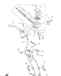 Нажмите для увеличения Front Master Cylinder