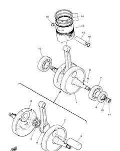 Нажмите для увеличения Crankshaft Piston