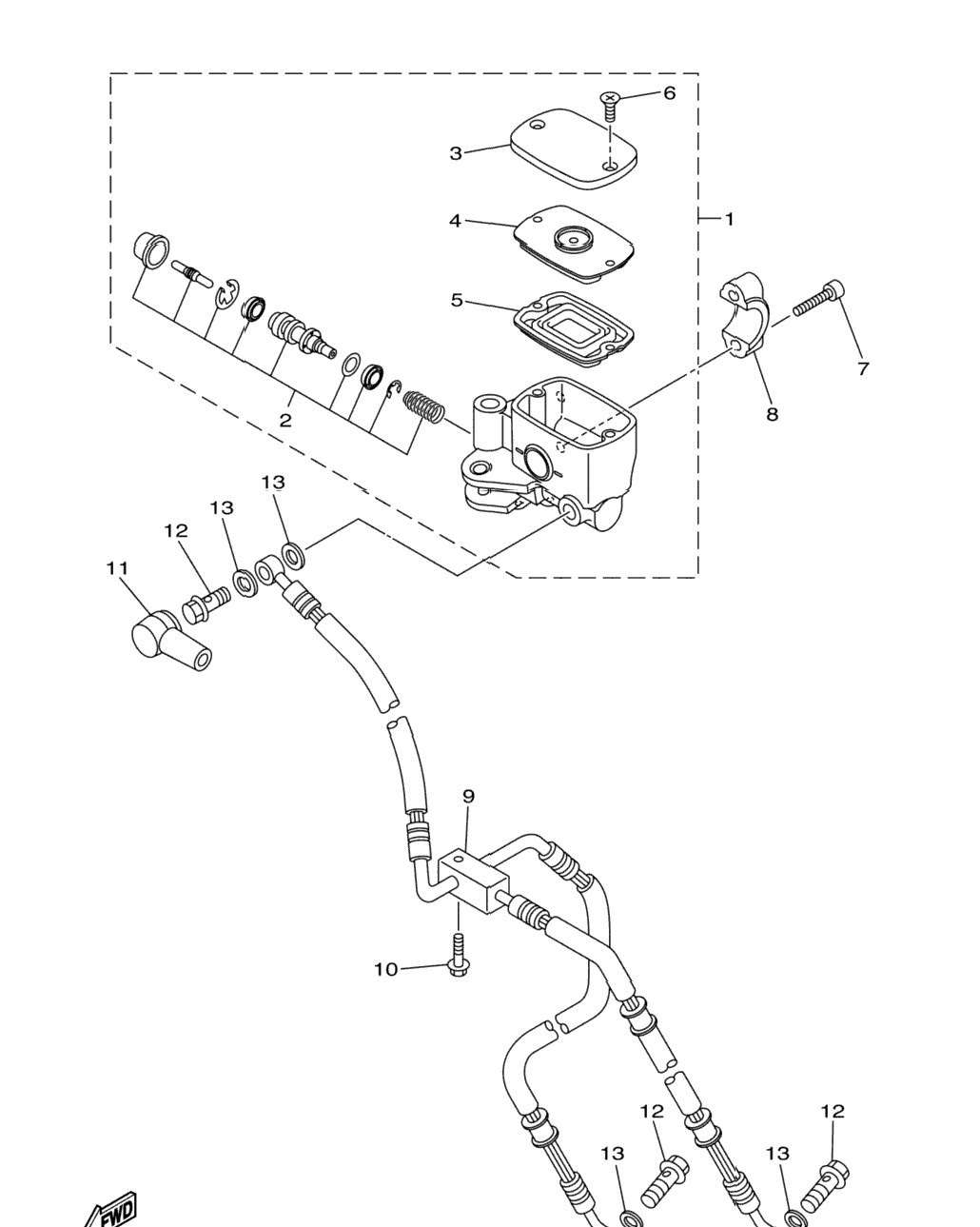 Front Master Cylinder