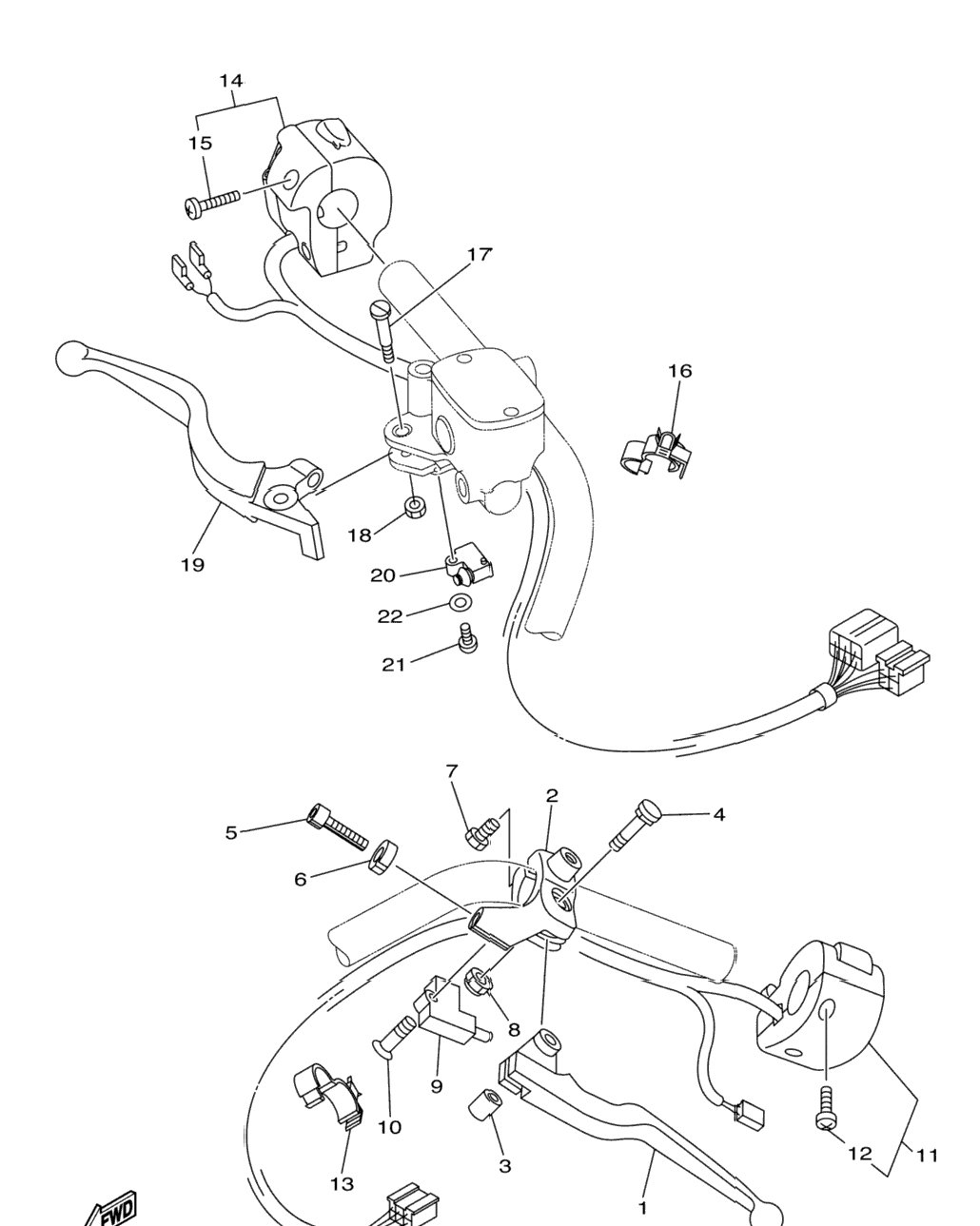 Handle Switch Lever