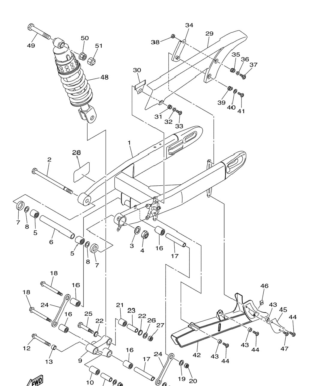 Rear Arm Suspension