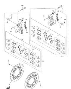 Нажмите для увеличения Front Brake Caliper