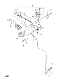 Нажмите для увеличения Front Master Cylinder