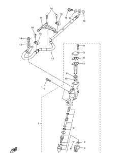 Нажмите для увеличения Rear Master Cylinder