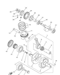 Нажмите для увеличения Crankshaft Piston