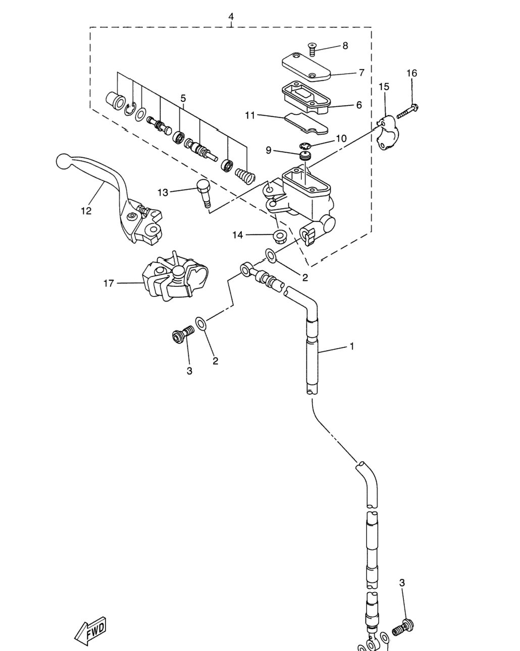Front Master Cylinder