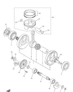 Нажмите для увеличения Crankshaft Piston