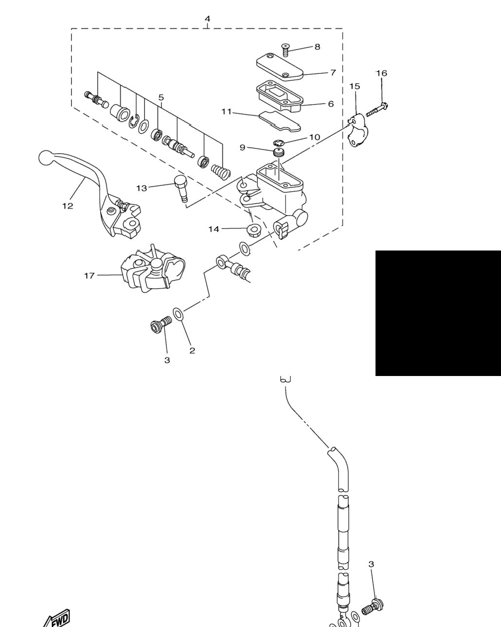 Front Master Cylinder