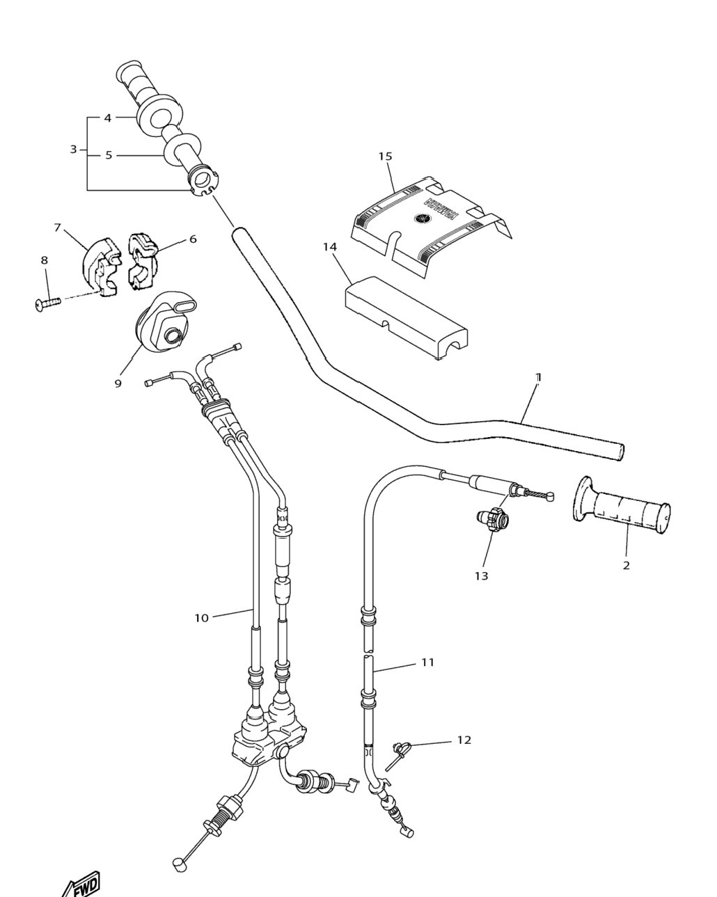Steering Handle Cable