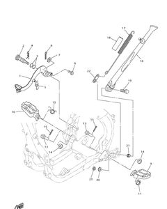 Нажмите для увеличения Stand Footrest