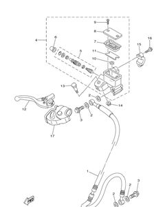 Нажмите для увеличения Front Master Cylinder
