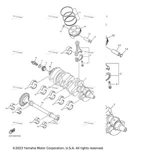 Нажмите для увеличения Crankshaft Piston