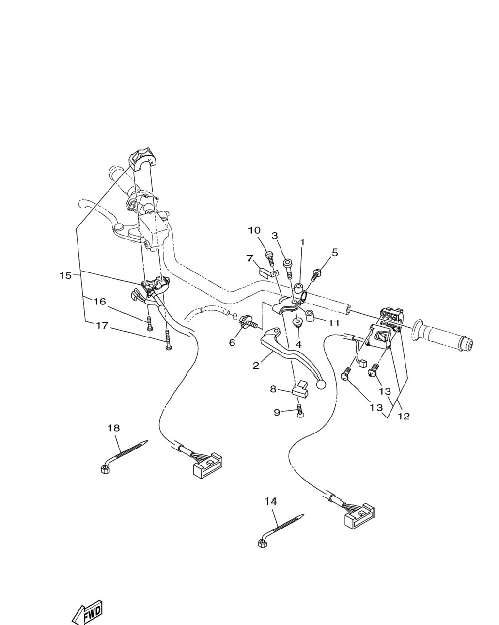 Handle Switch Lever