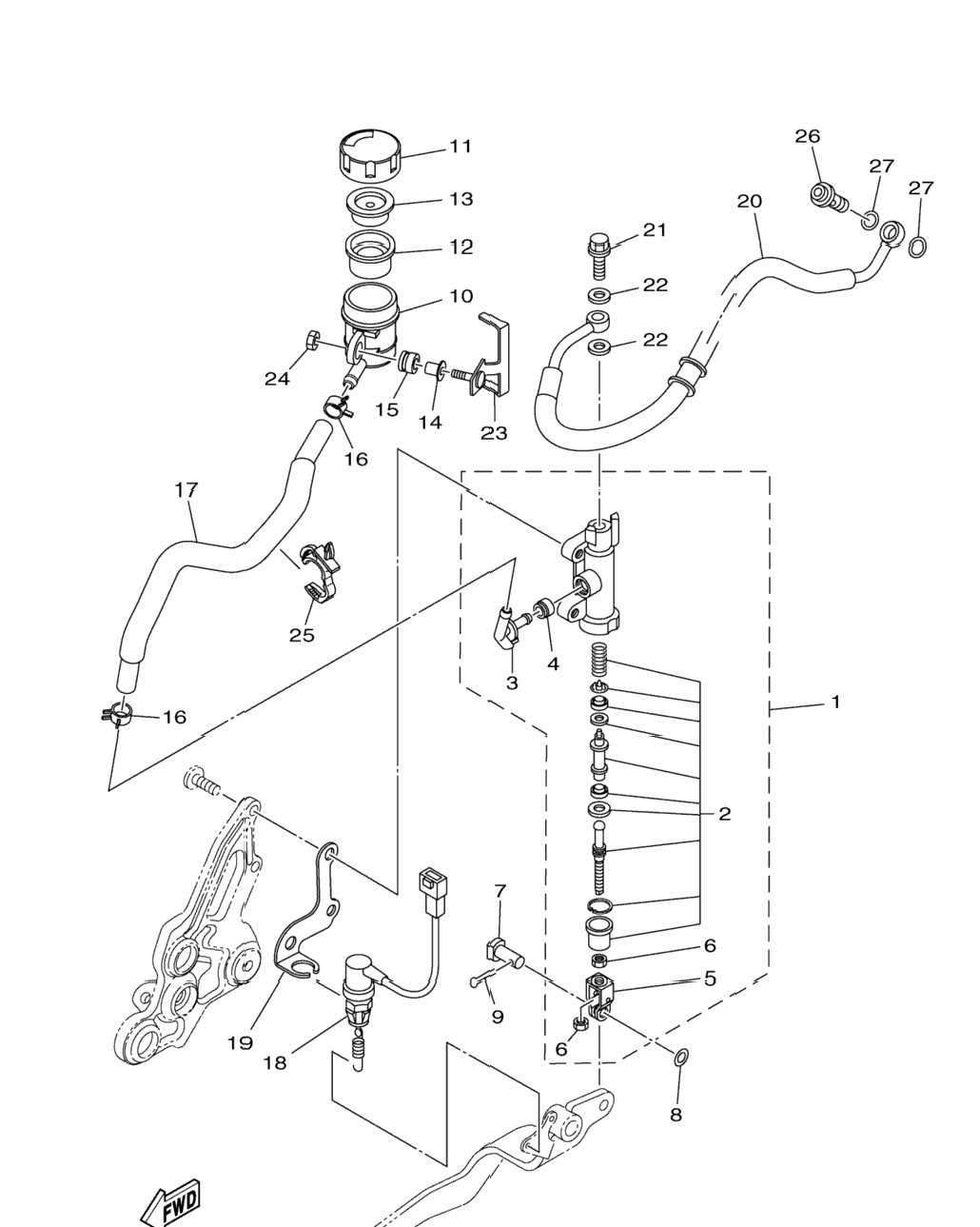 Rear Master Cylinder