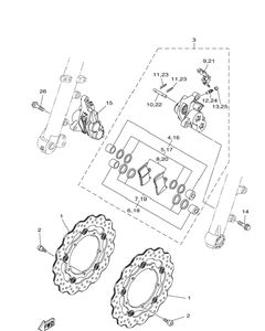 Front Brake Caliper