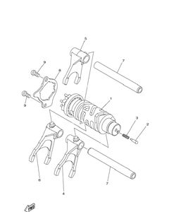 Нажмите для увеличения Shift Cam Fork