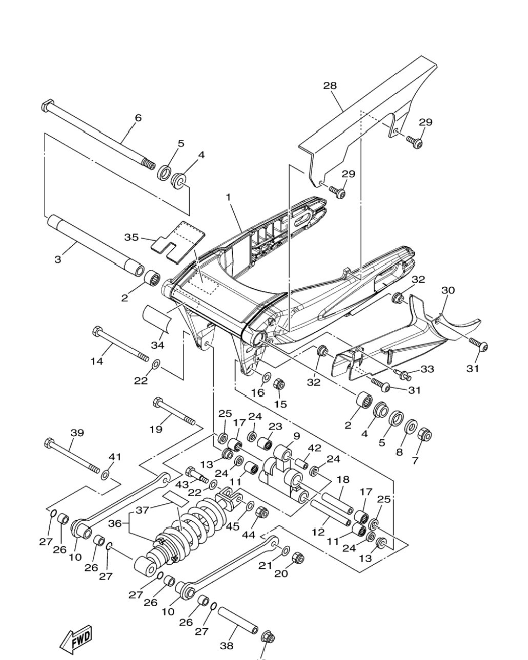Rear Arm Suspension