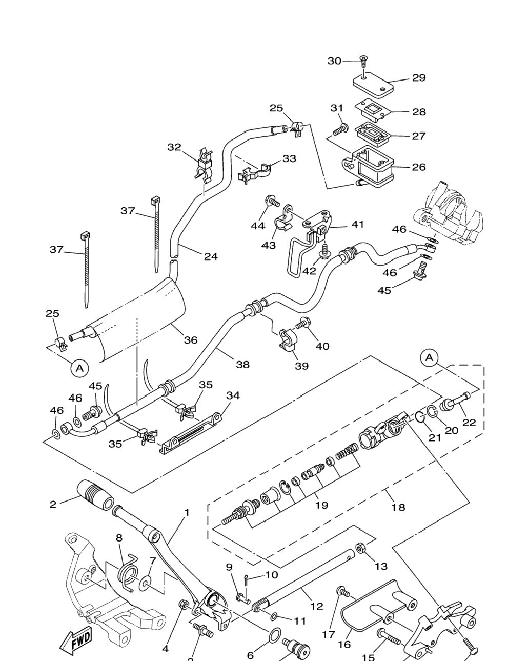 Rear Master Cylinder