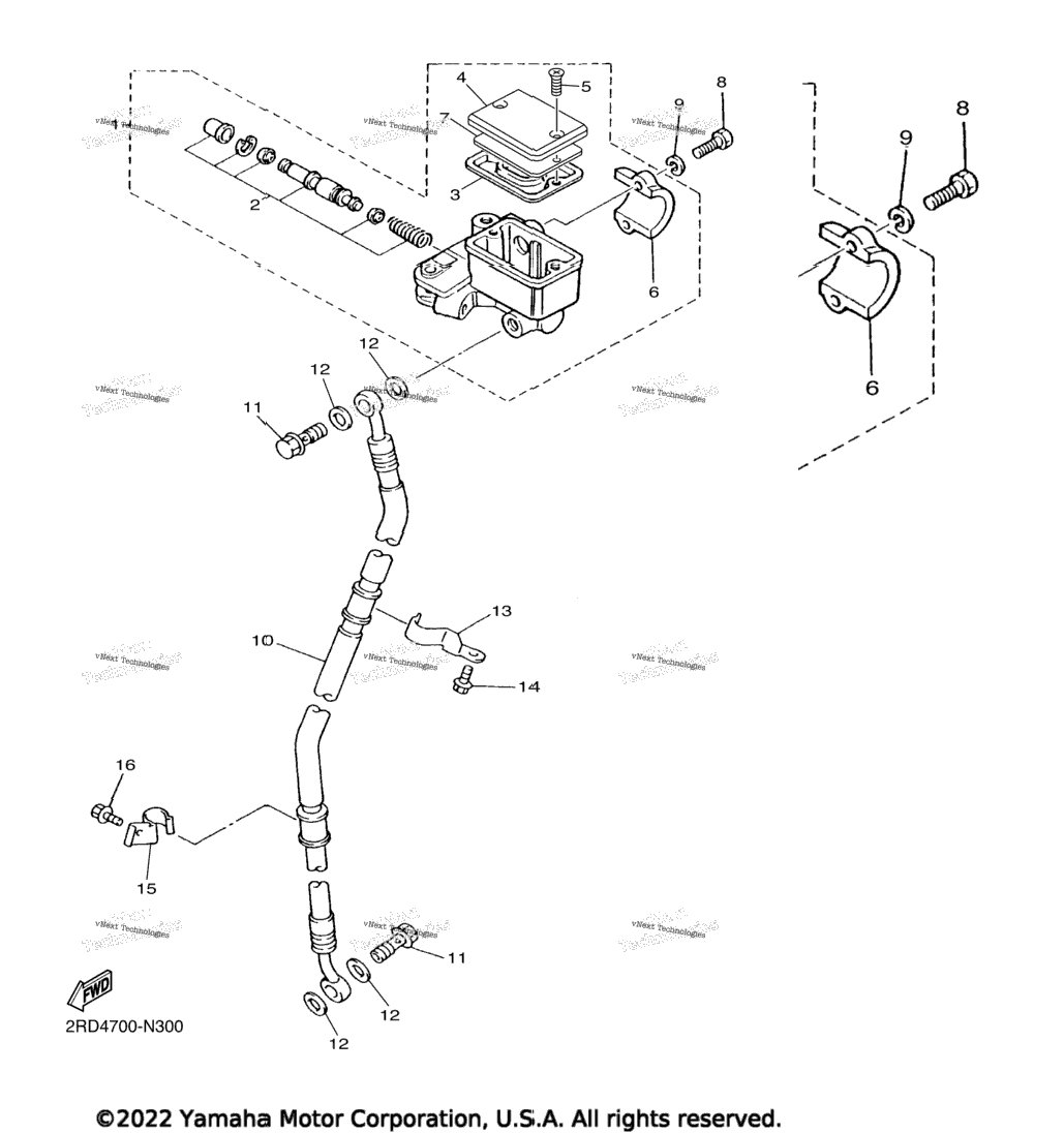 Front Master Cylinder