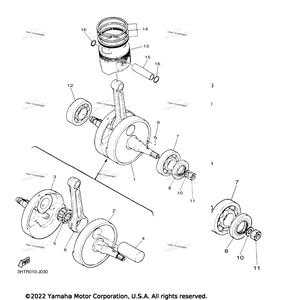 Нажмите для увеличения Crankshaft Piston