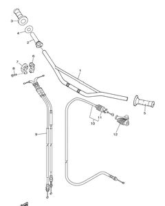Нажмите для увеличения Steering Handle Cable