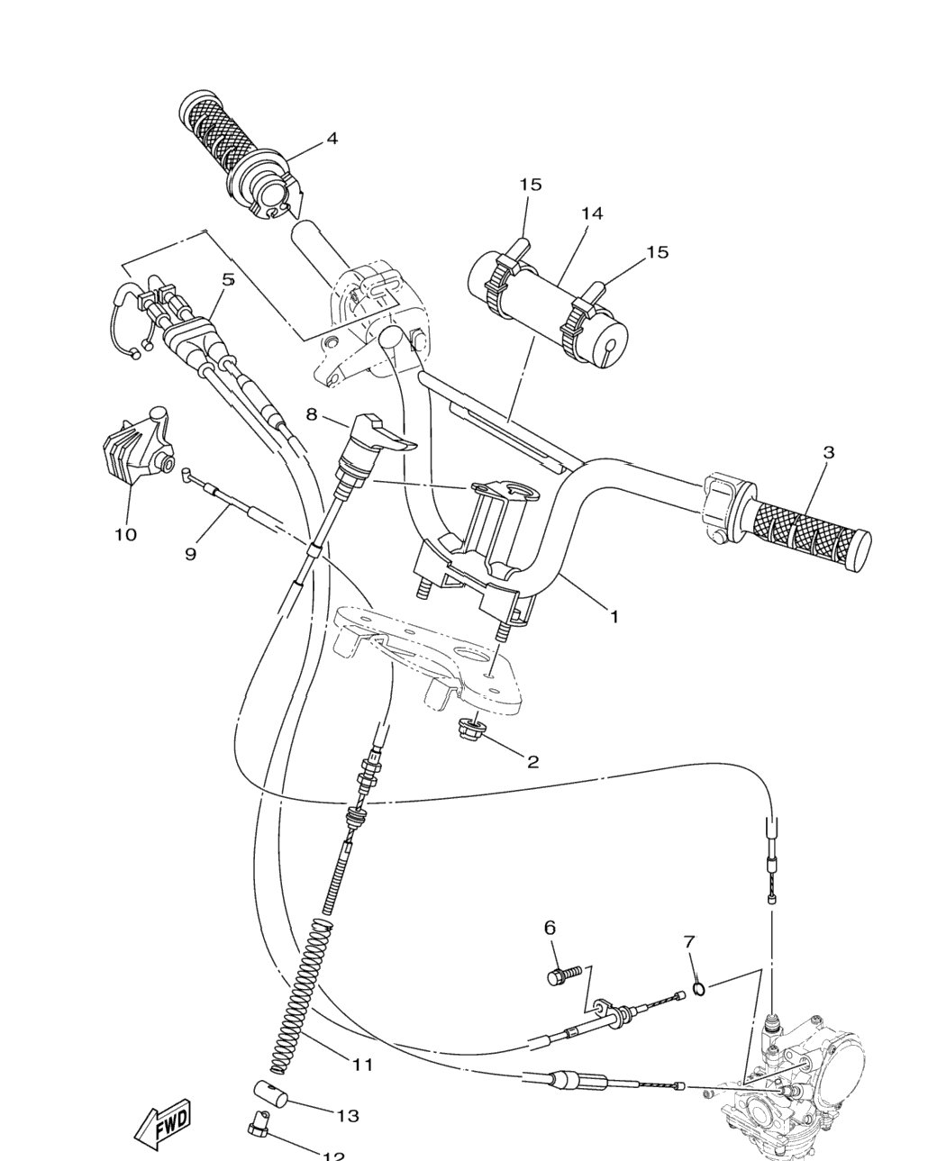 Steering Handle Cable