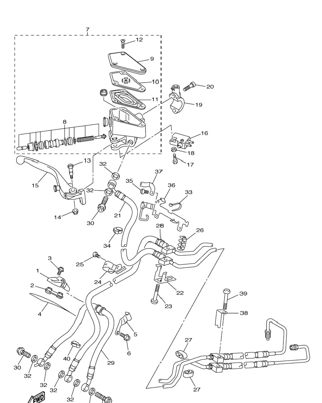 Front Master Cylinder