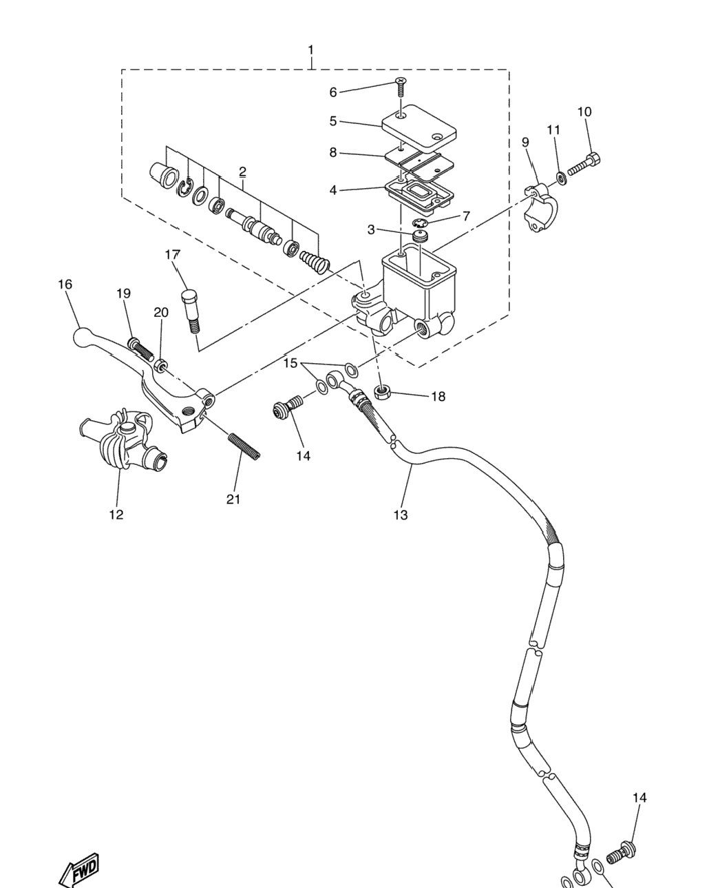 Front Master Cylinder